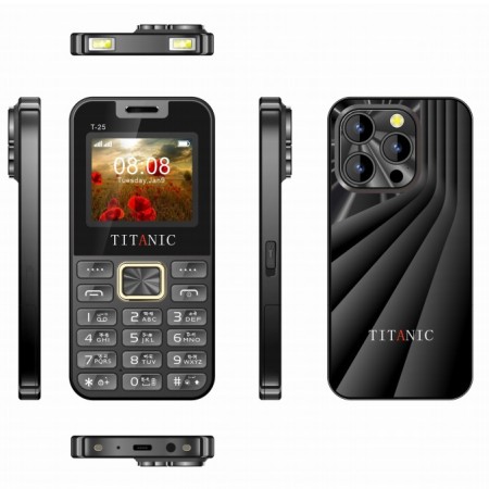 Titanic T25 Dual Sim Feature Phone।। 3821