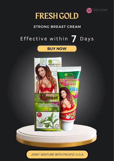Fresh gold Skin Naturals Breast Cream - Strong
