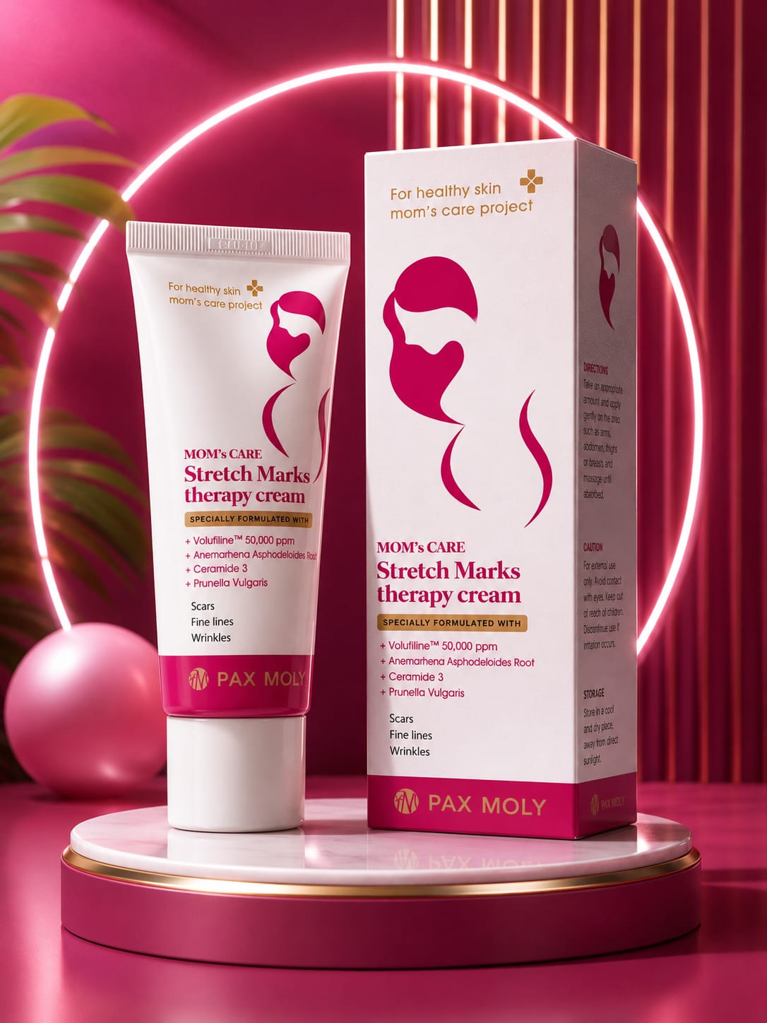Pax Moly Mom’s Care Stretch Mark Cream thumbnail 4