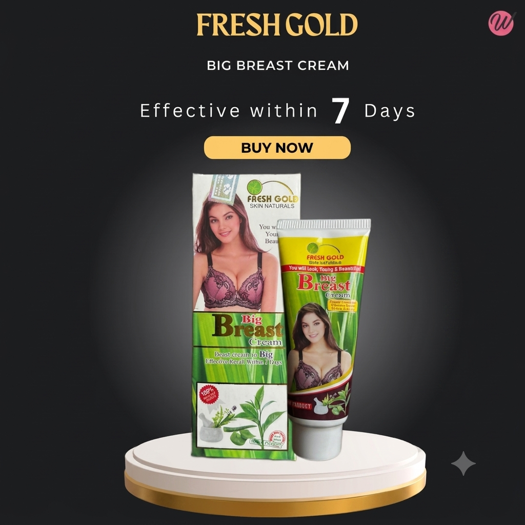 Fresh Gold Skin Naturals Breast Cream - Big