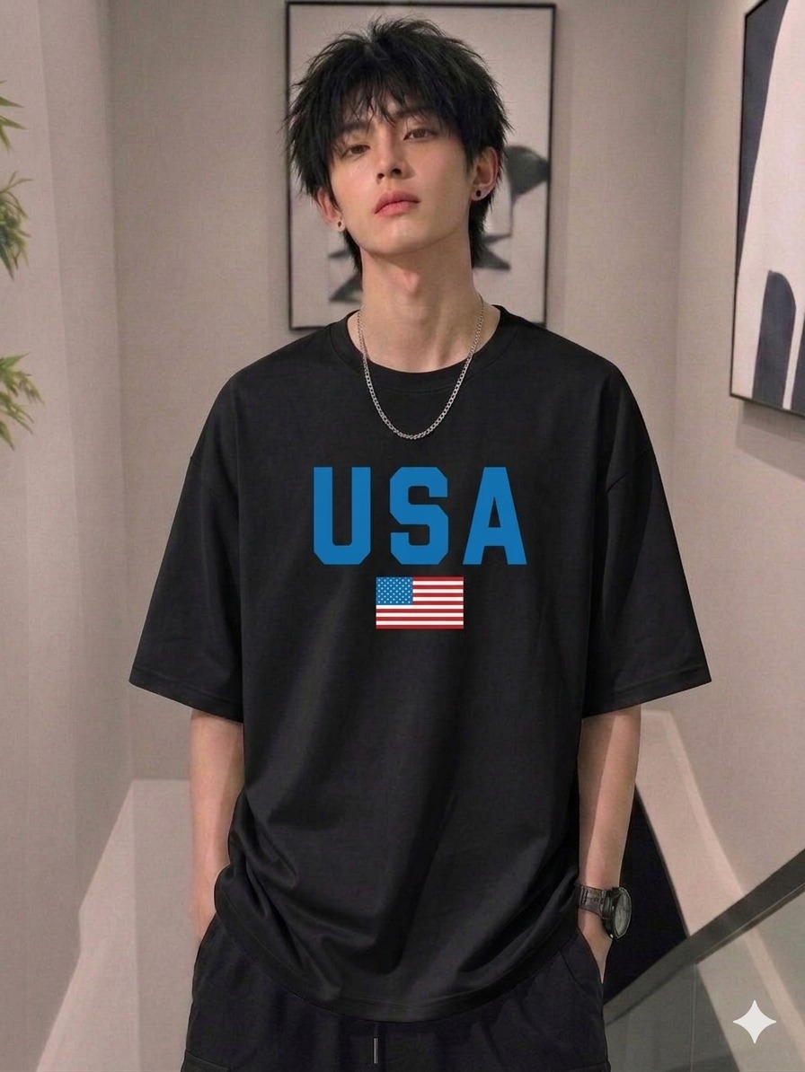Stylish Drop Shoulder T-Shirt_img_3