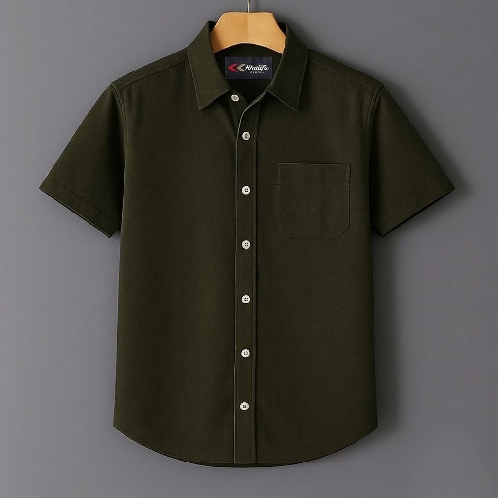 Oxford Cotton Solid Shirt_img_6
