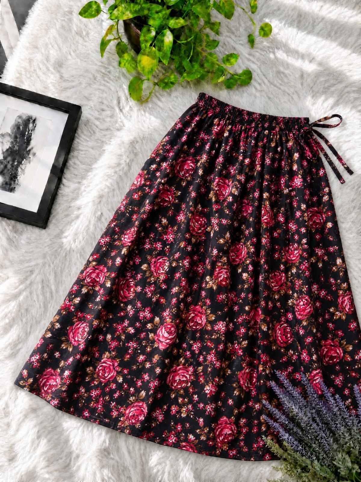 Linen Skirt for Women_img_8