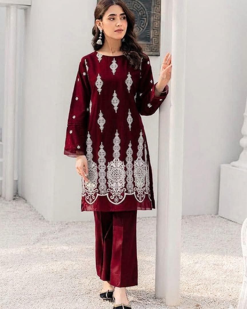 Cotton Embroidery Two Piece_img_5