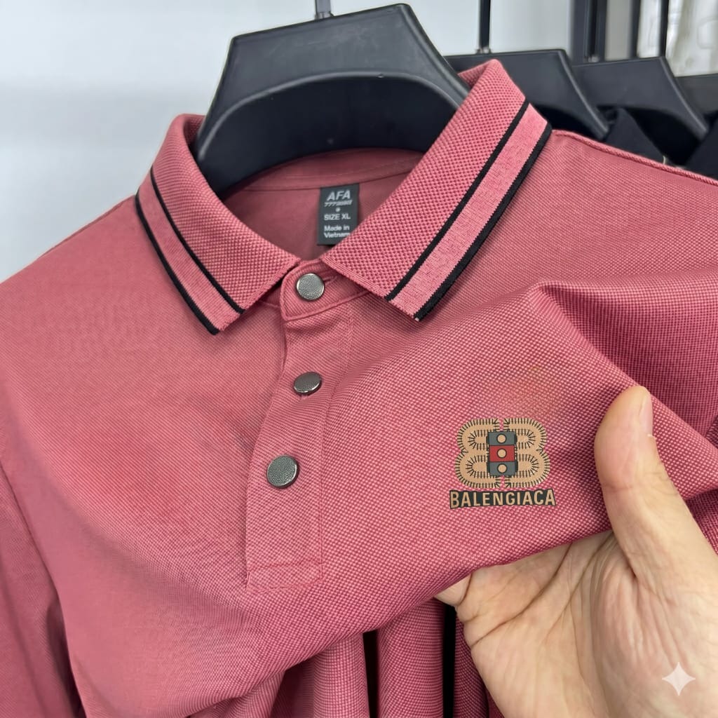 Premium Polo Shirt with China Sticker_img_1