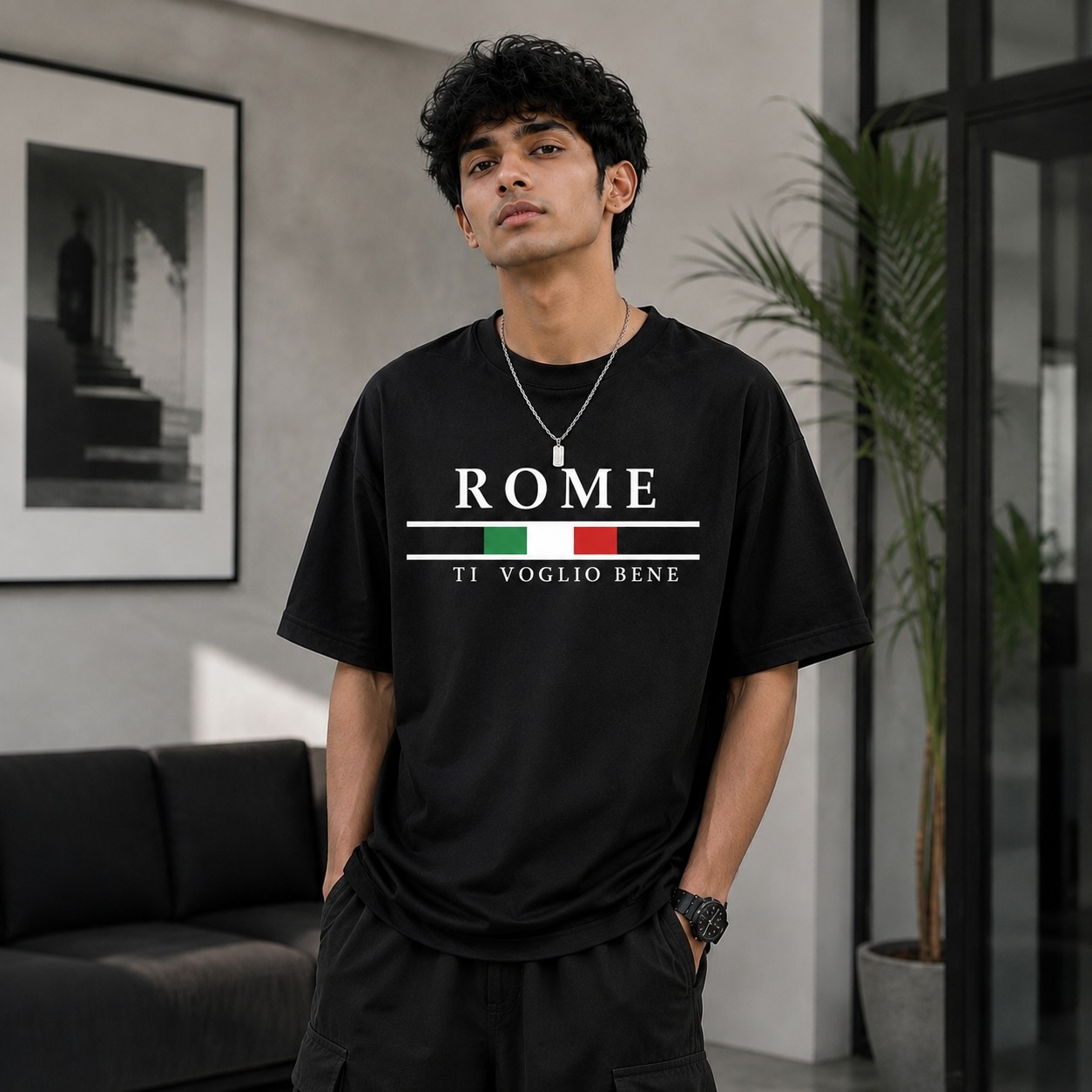 Premium Cotton Drop Shoulder Tshirt_img_12