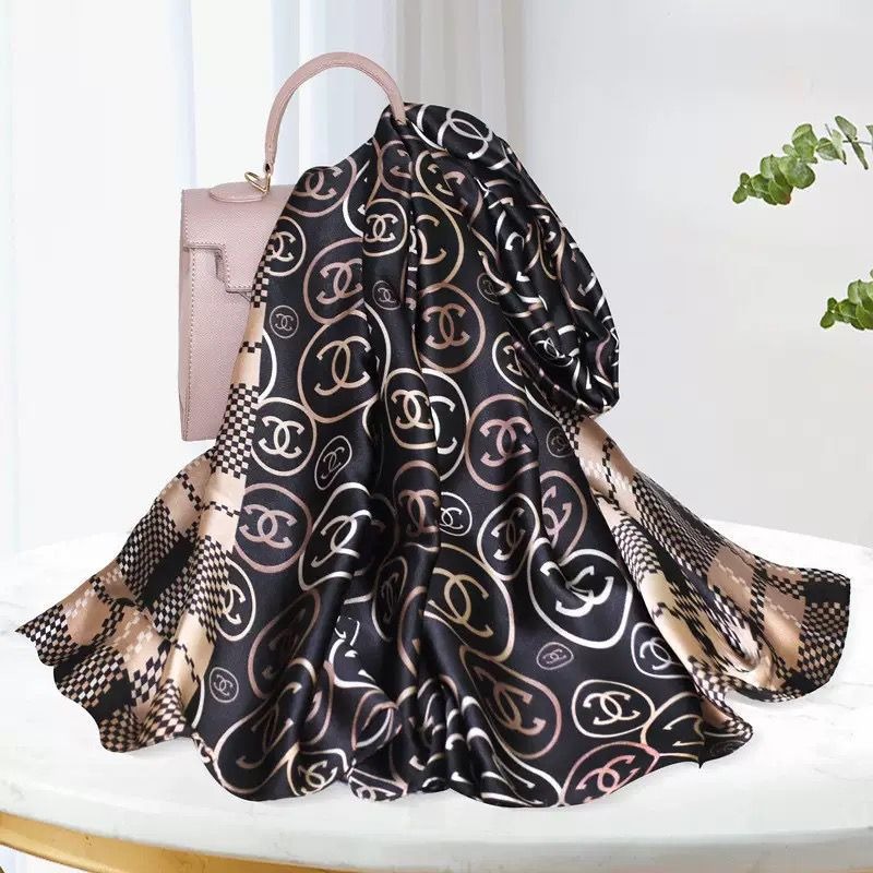 premium Luxury Satin Silk Scarf_img_15