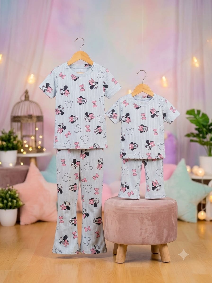 Half Sleeve T-shirt and Pant Set_img_4