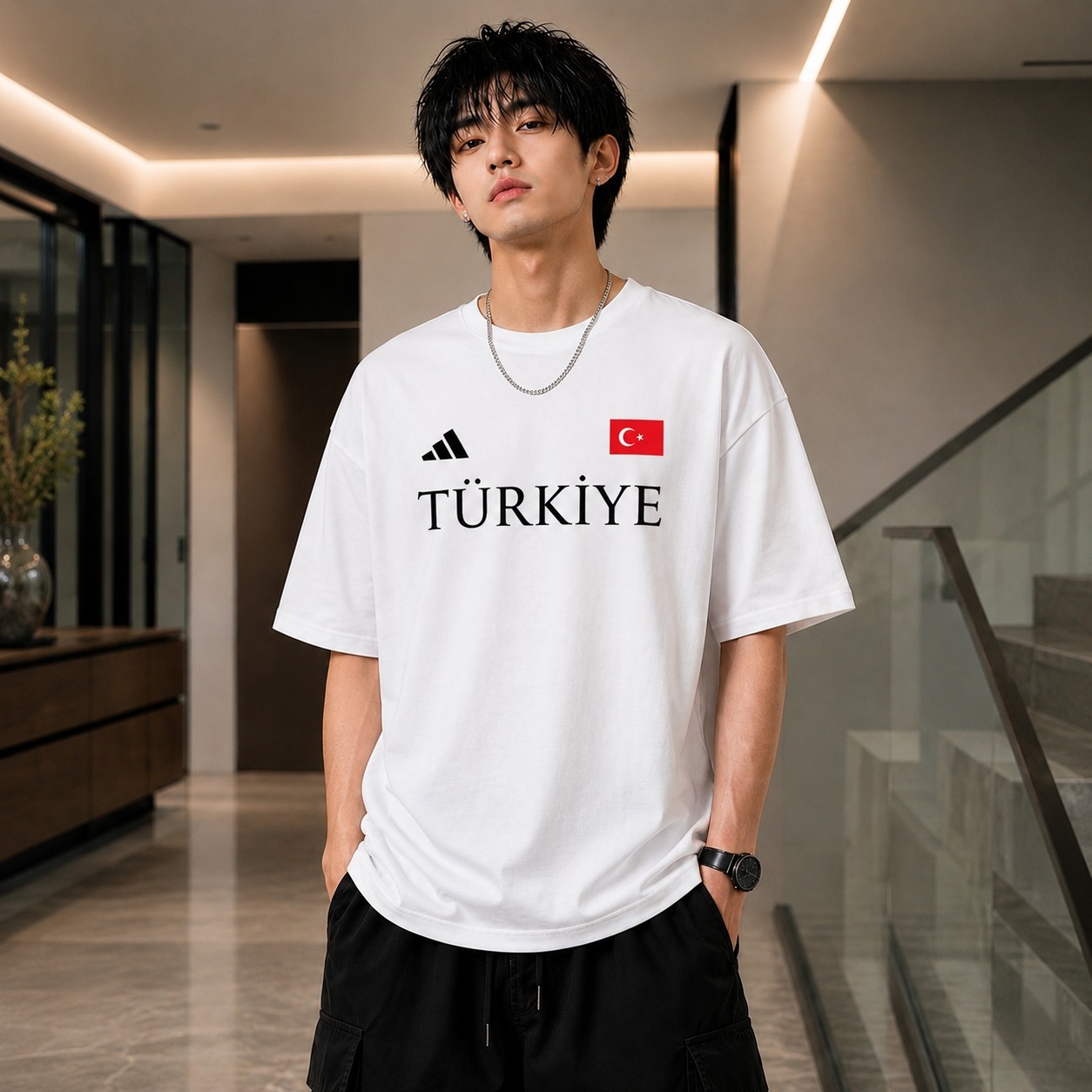 Premium Cotton Drop Shoulder Tshirt_img_2