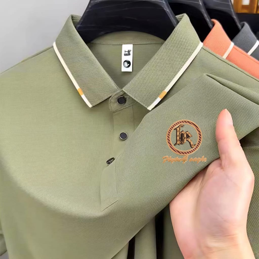 Premium Polo Shirt with China Sticker_img_8