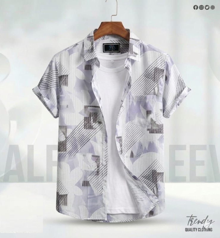 Digital Printed Premium Half Sleeve Shirt_img_2