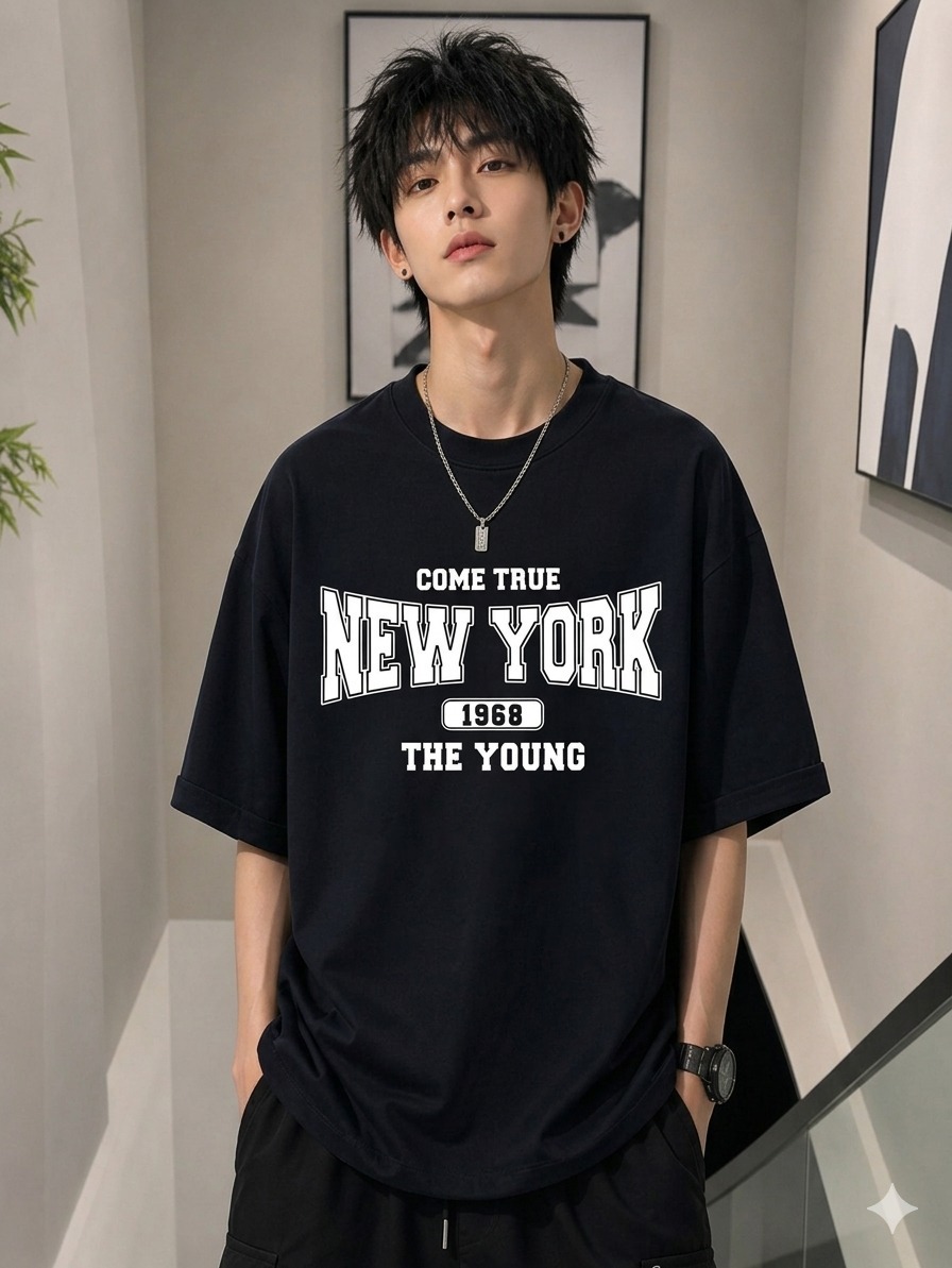 Stylish Drop Shoulder T-Shirt_img_5