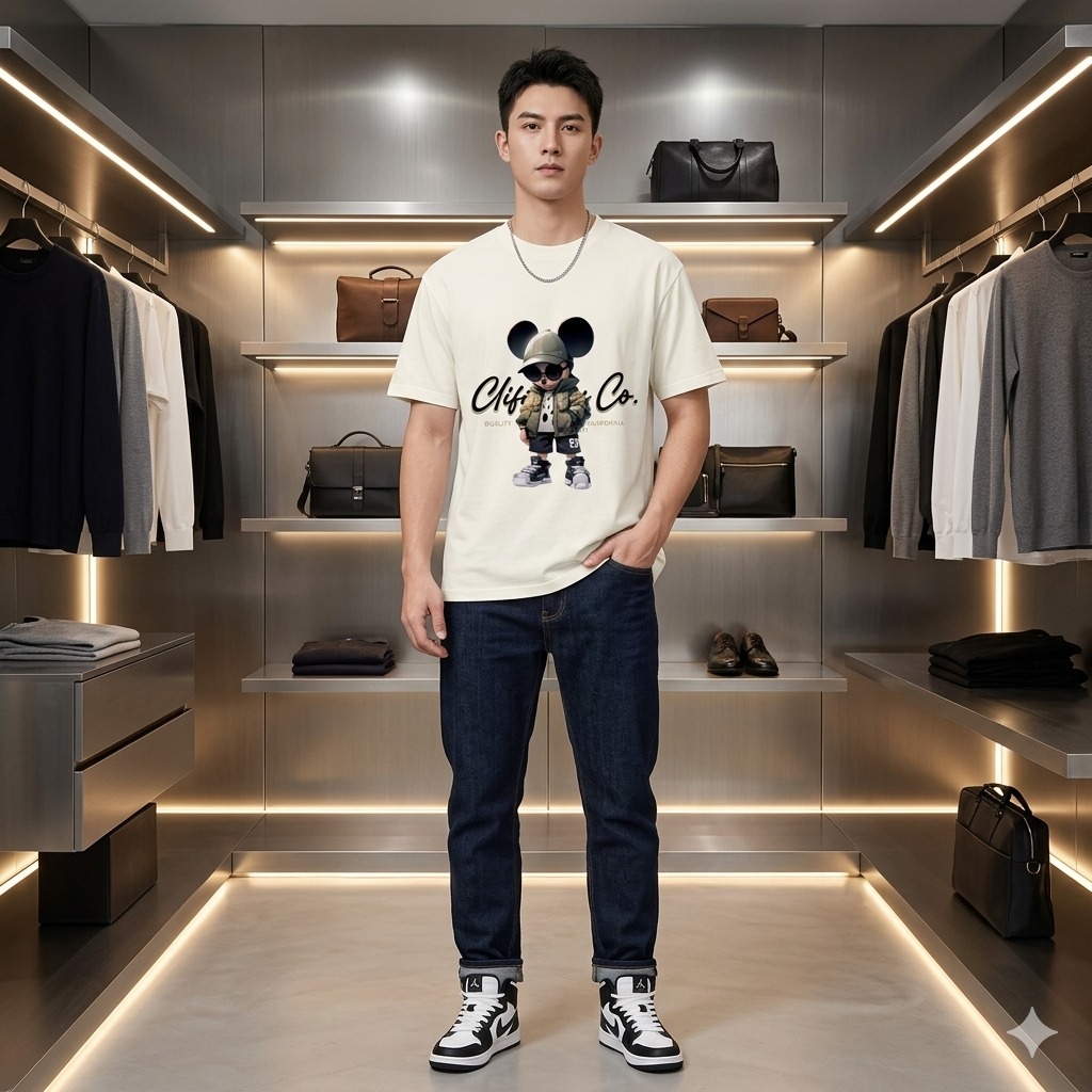 Stylish Drop Shoulder T-Shirt_img_8