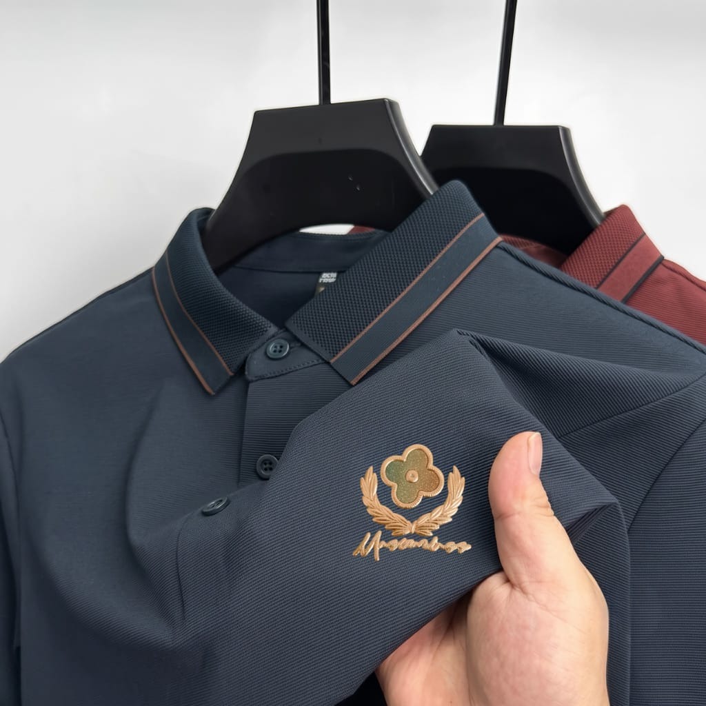 Premium Polo Shirt with China Sticker_img_5