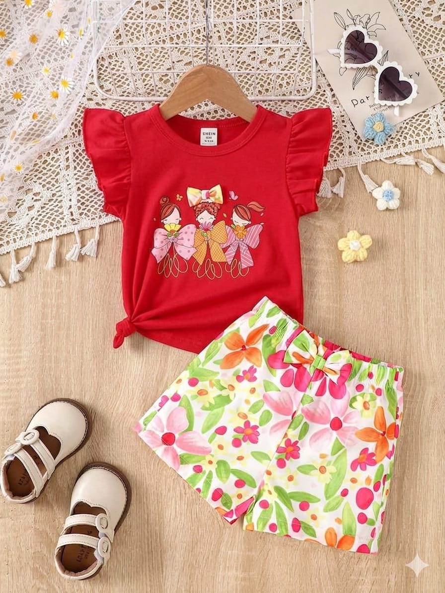 Kids Cotton TShirt and Pant Set_img_18
