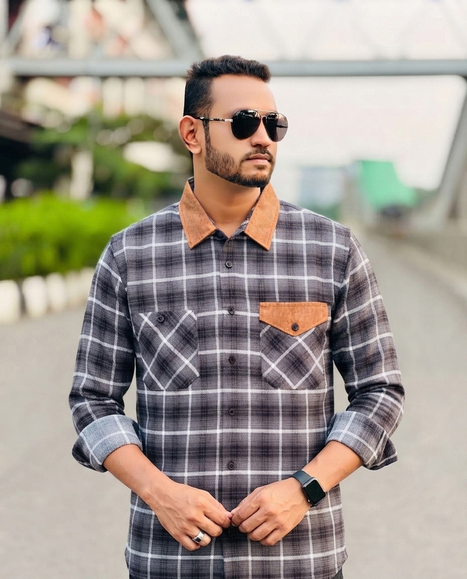 Premium Cotton Double Pocket Shirt - Image 2