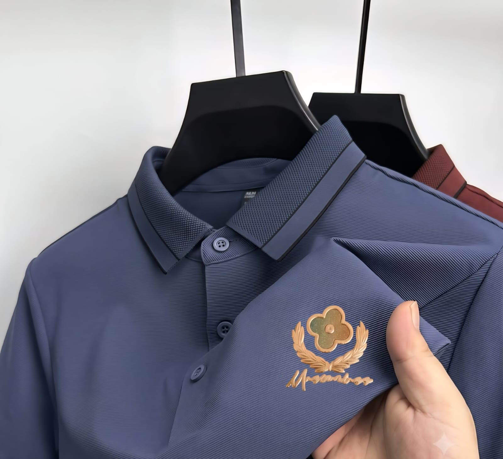 Premium Polo Shirt with China Sticker_img_13