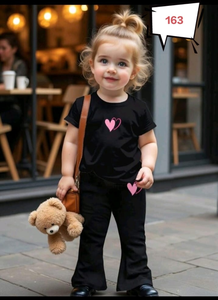 Kids Cotton TShirt and Long Pant Set_img_9