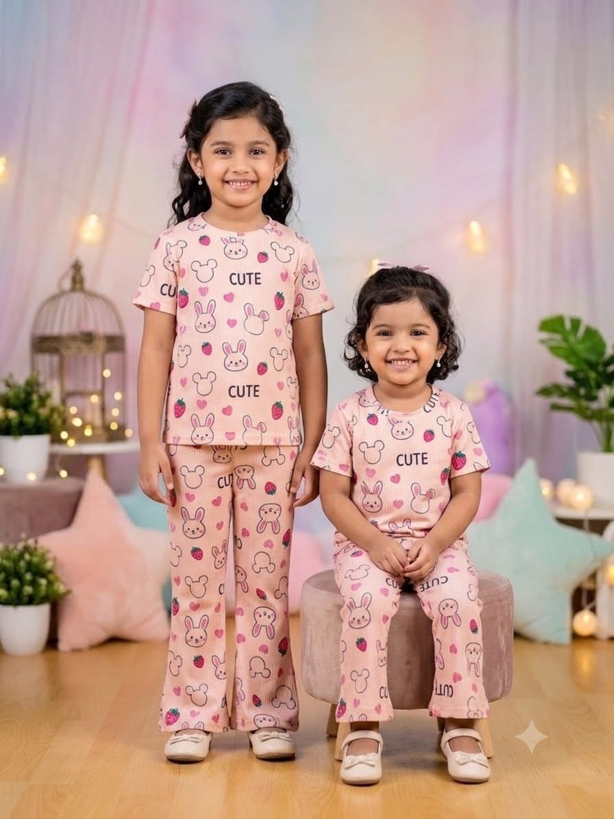 Half Sleeve T-shirt and Pant Set (Export Quality )_img_4