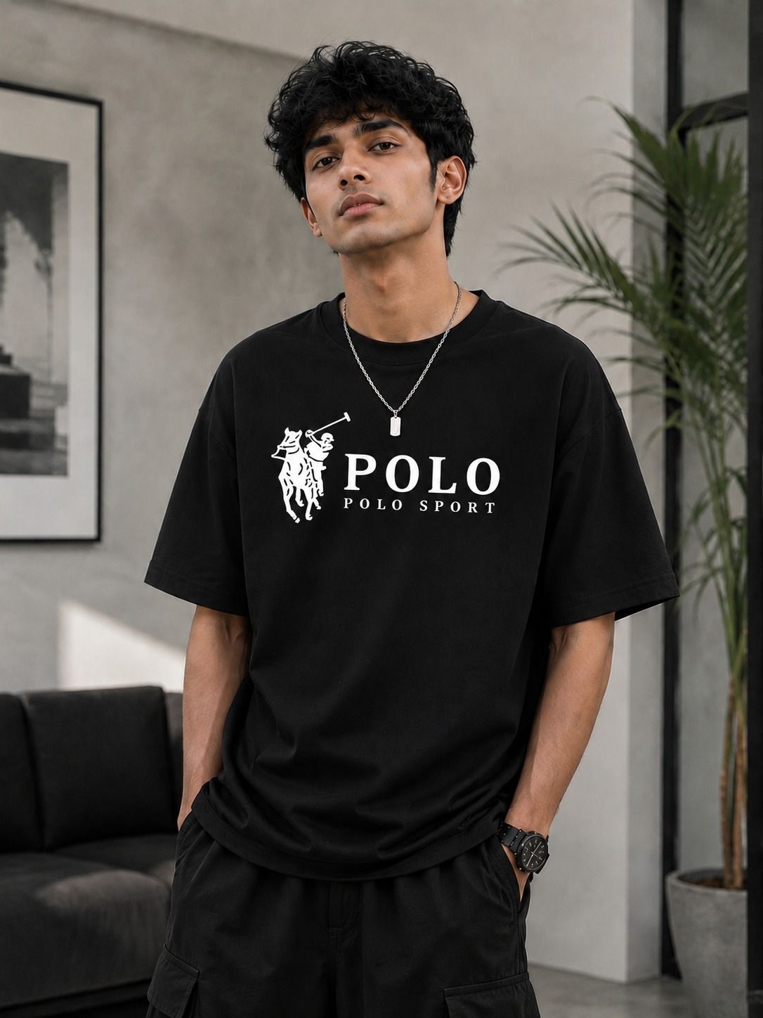 Premium Cotton Drop Shoulder Tshirt_img_2