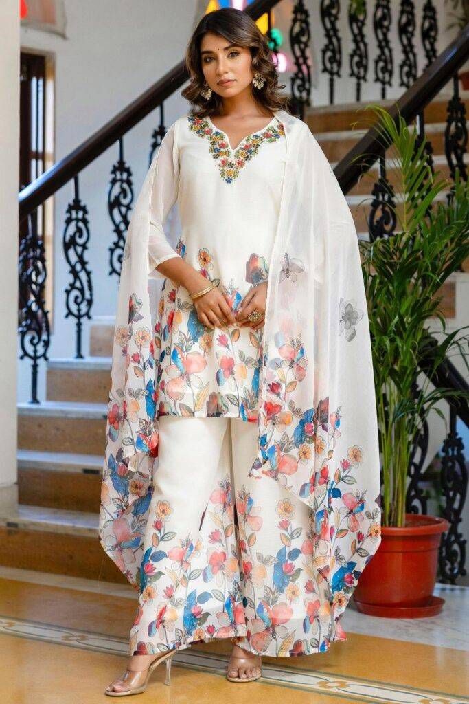 Georgette Western Three Piece_img_2