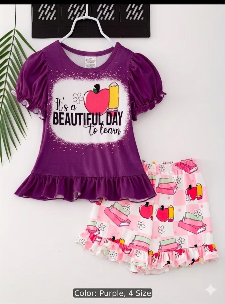 Kids Cotton TShirt and Pant Set_img_4
