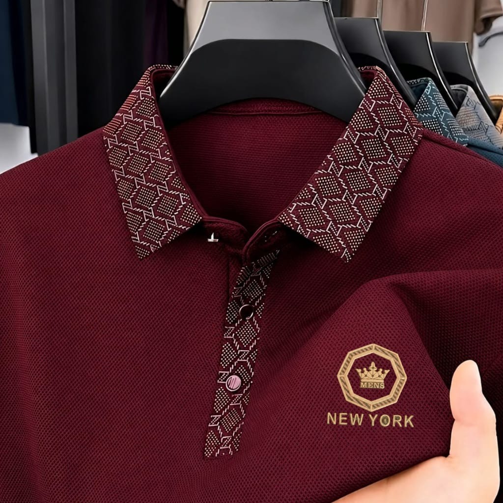 Premium Polo Shirt with China Sticker_img_4