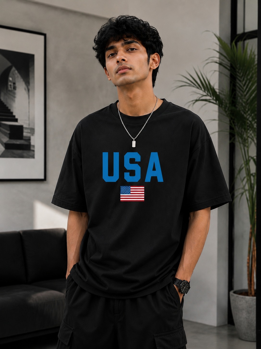 Premium Cotton Drop Shoulder Tshirt_img_15