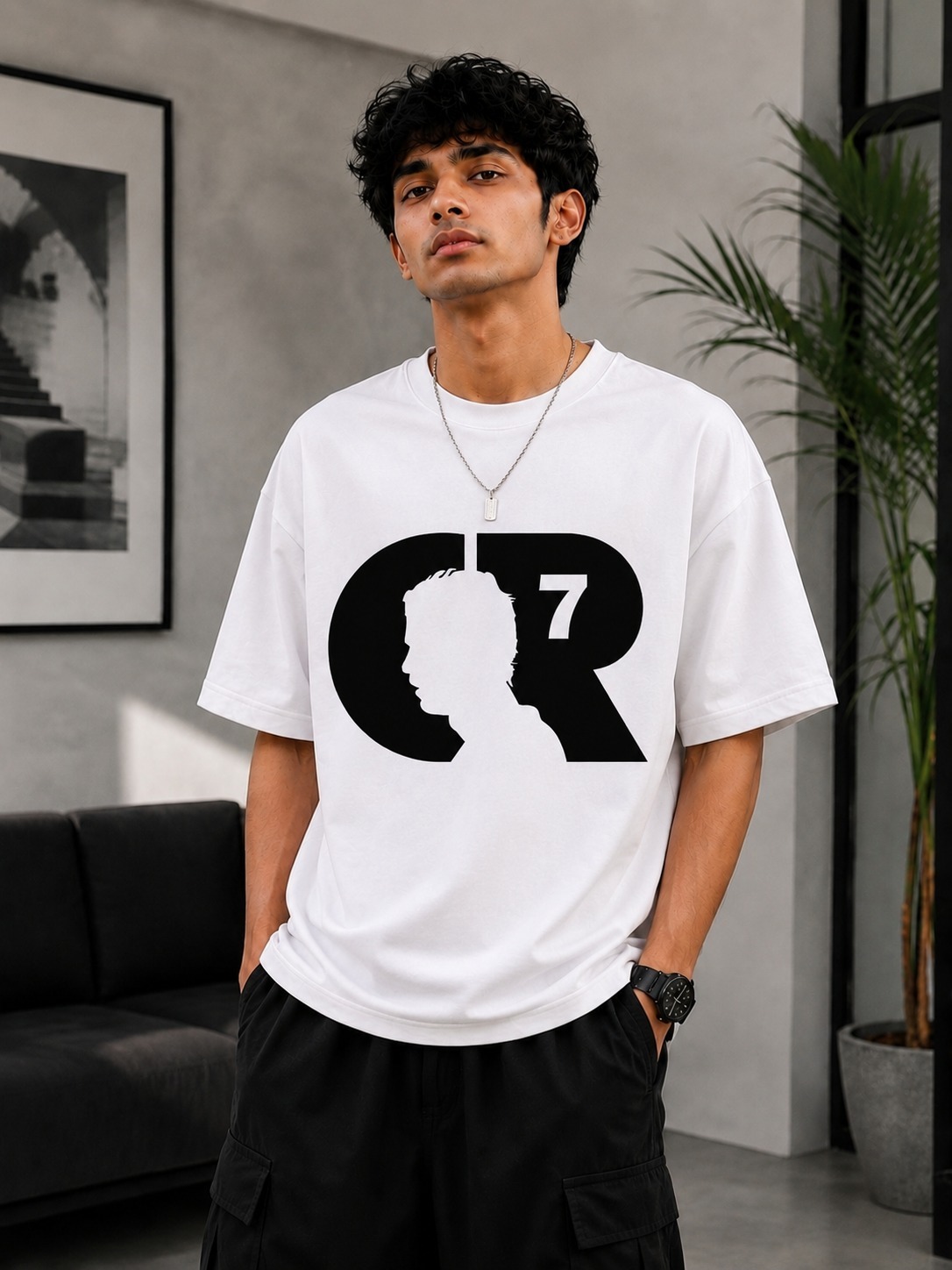 Premium Cotton Drop Shoulder Tshirt_img_9
