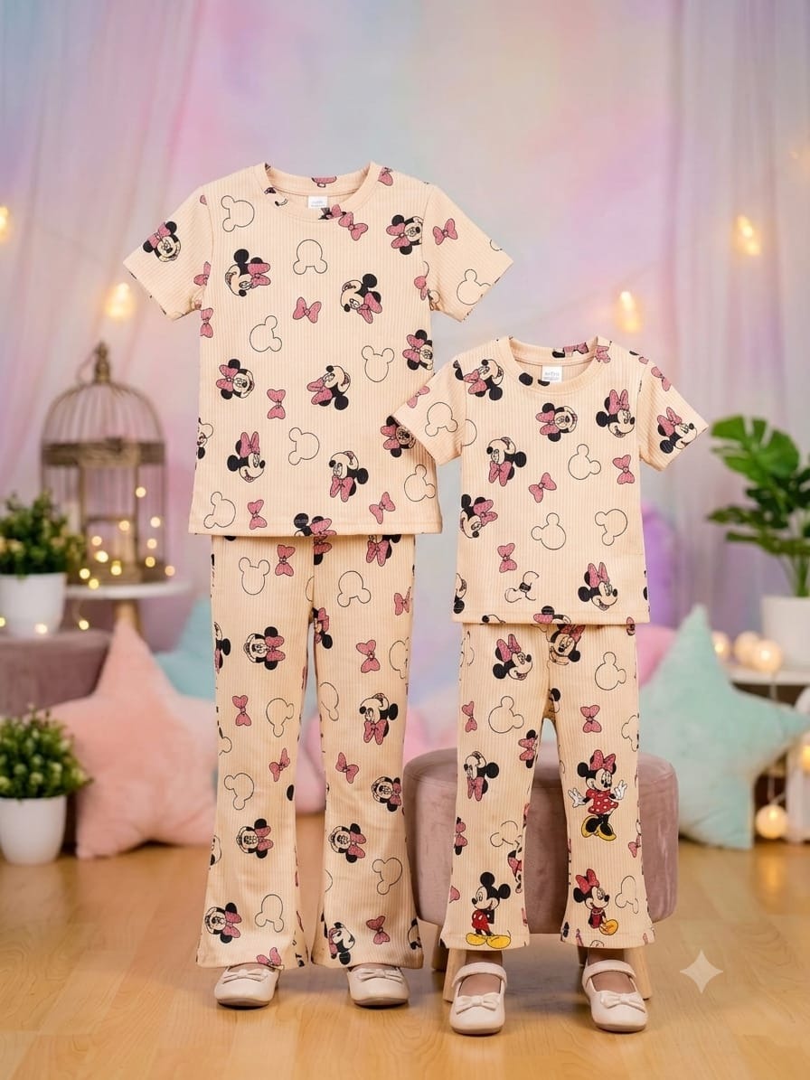 Half Sleeve T-shirt and Pant Set_img_2