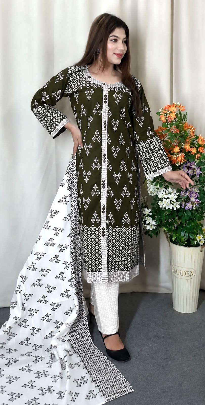 Cotton Readymade Three Piece_img_3