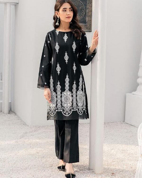 Cotton Embroidery Two Piece_img_2