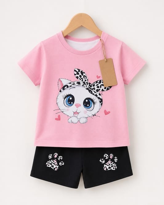 Kids Cotton TShirt and Pant Set_img_11