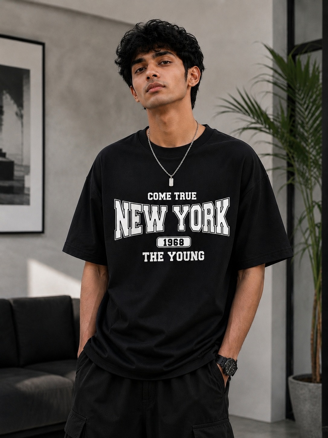 Premium Cotton Drop Shoulder Tshirt_img_5