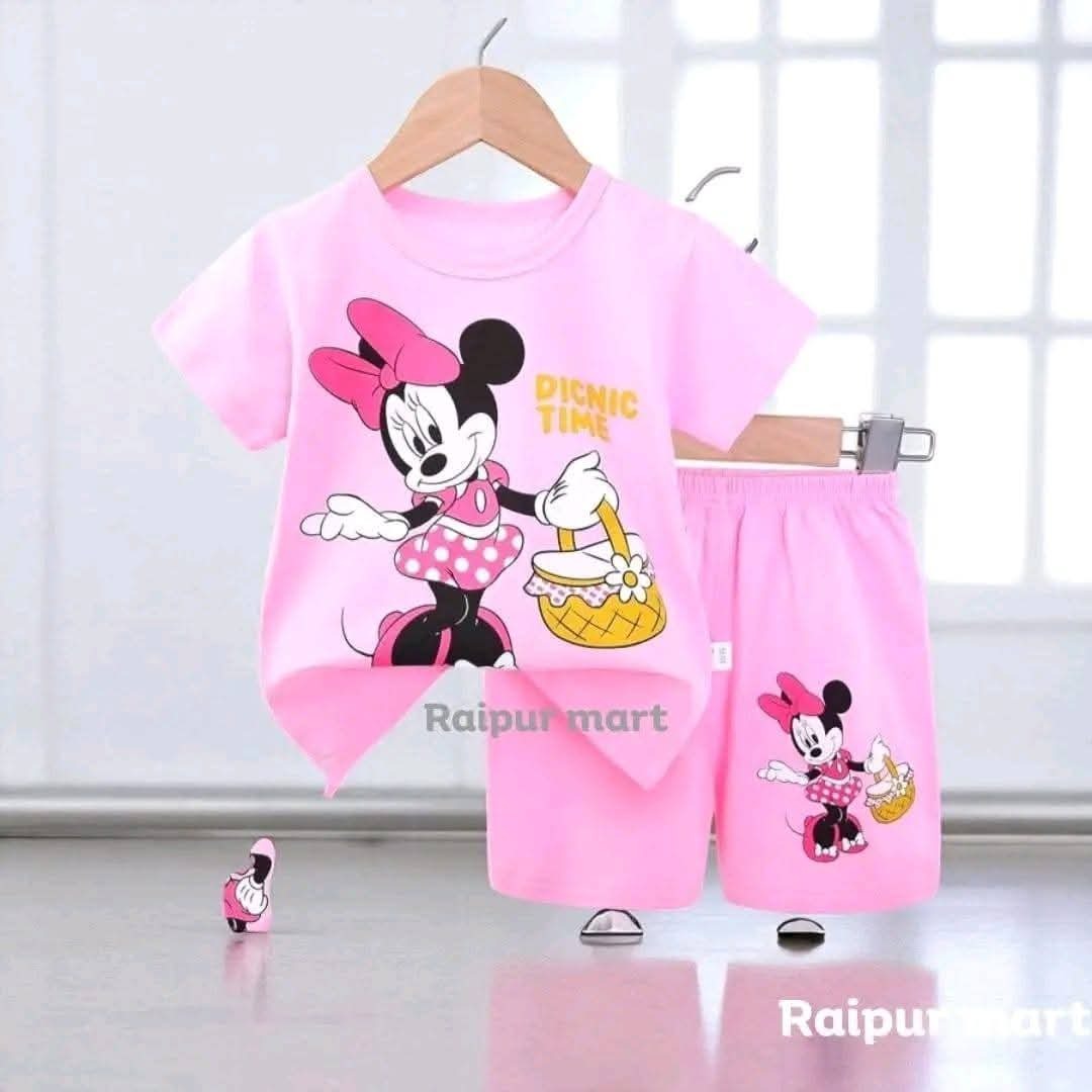 Kids Cotton TShirt and Pant Set_img_1