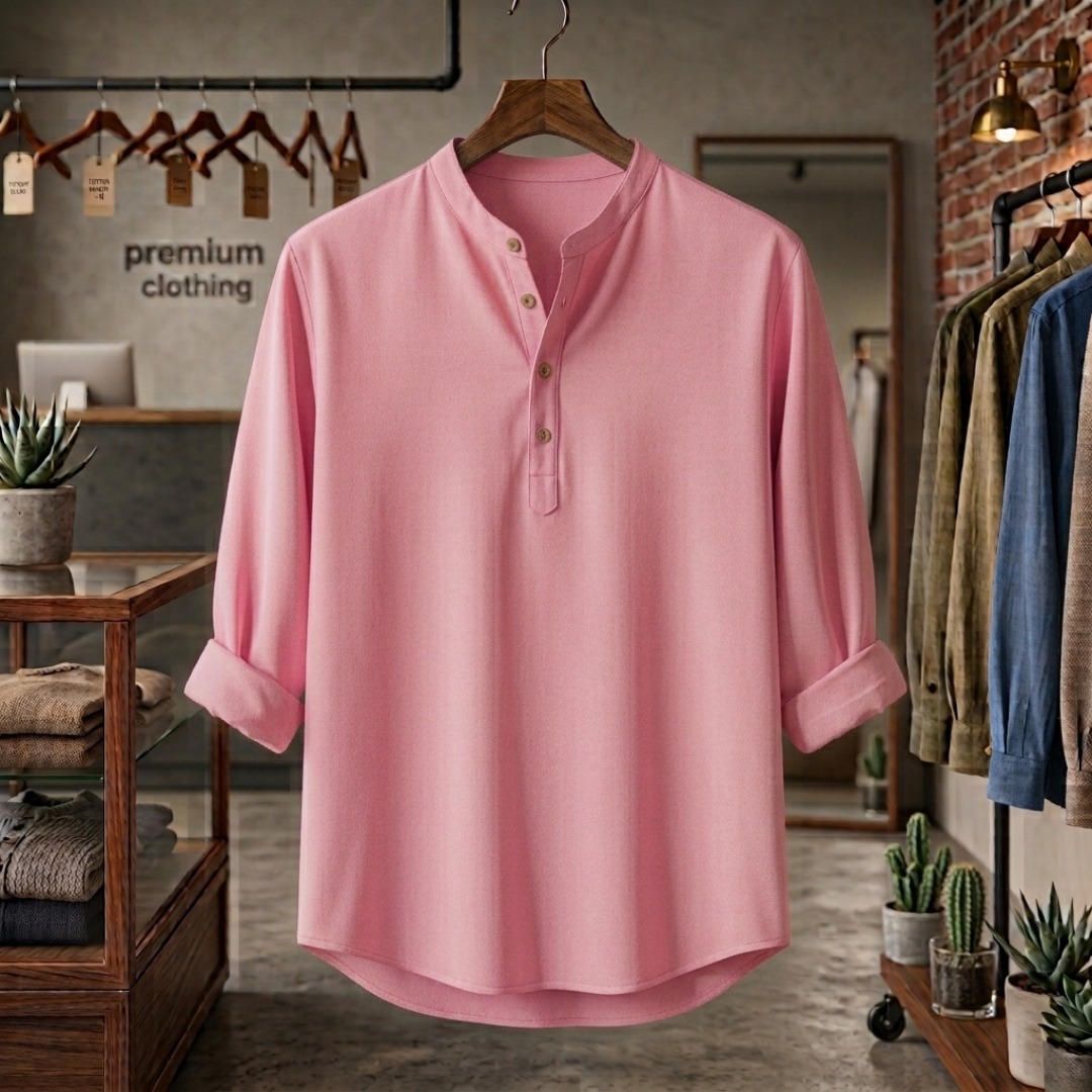 Premium Solid Cotton Katua - Image 1
