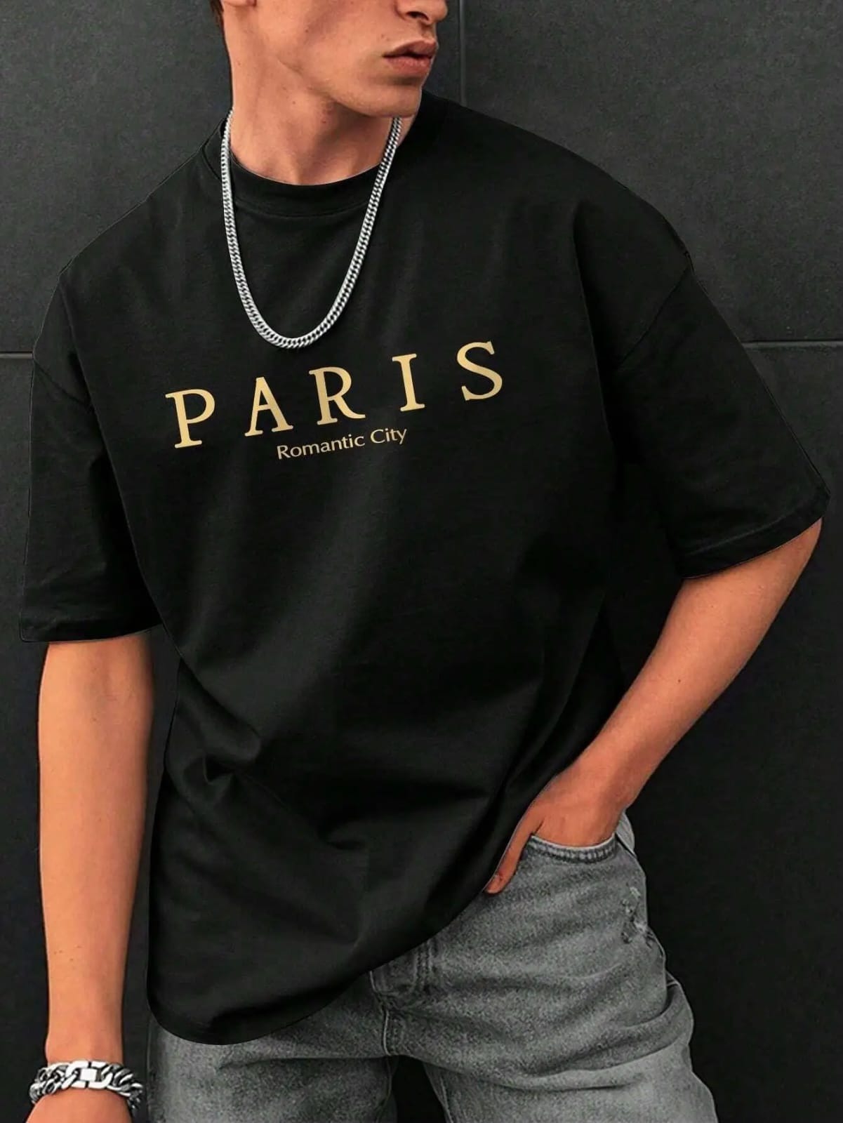 Premium Cotton Drop Shoulder Tshirt_img_4