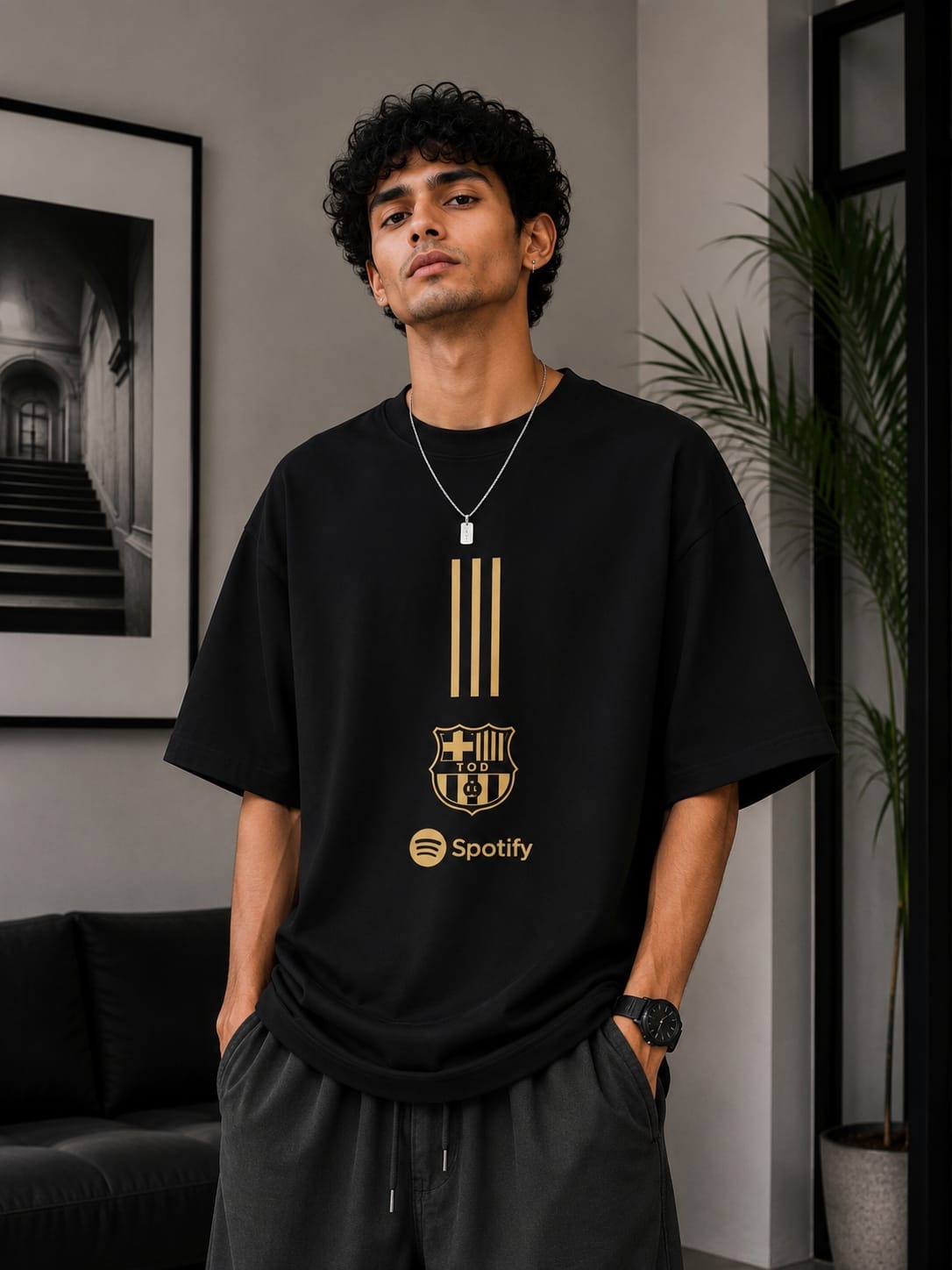 Premium Cotton Drop Shoulder Tshirt_img_5