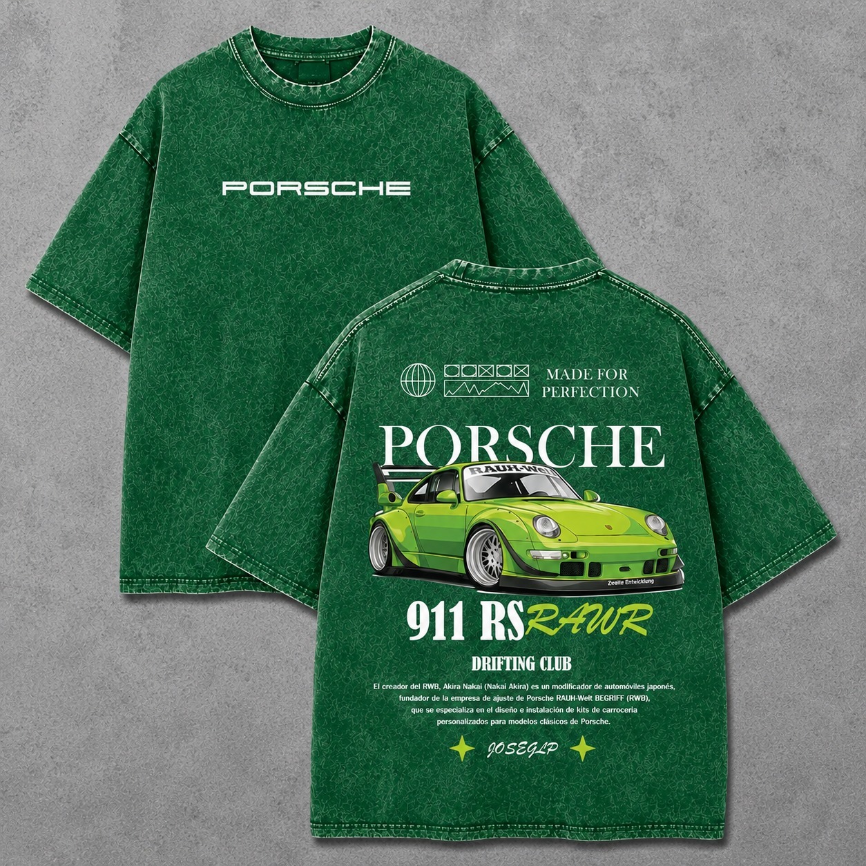 Premium Acid Wash Drop Shoulder TShirt_img_3