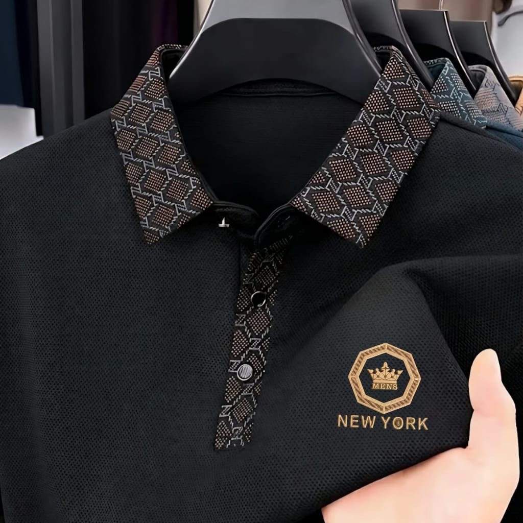 Premium Polo Shirt with China Sticker_img_11