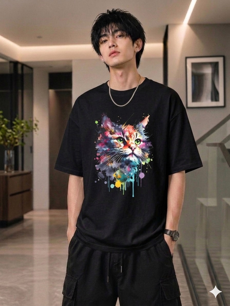 Stylish Drop Shoulder T-Shirt