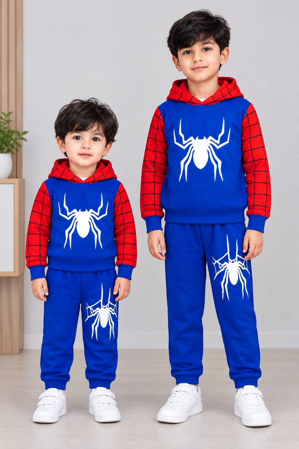 Spiderman Kids Stylish Hoodie Set - Image 1