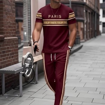 🔥 Premium T-Shirt & Trouser Tracksuit Set 🔥