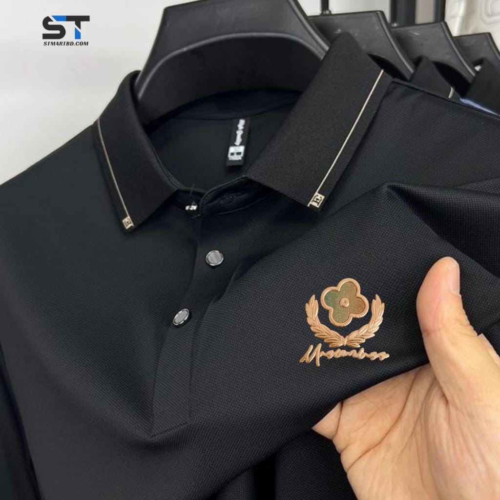 Premium Polo Shirt with China Sticker_img_4