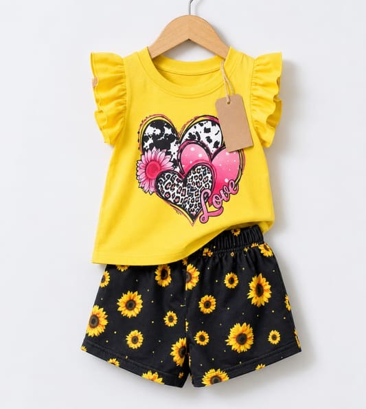 Kids Cotton TShirt and Pant Set_img_16