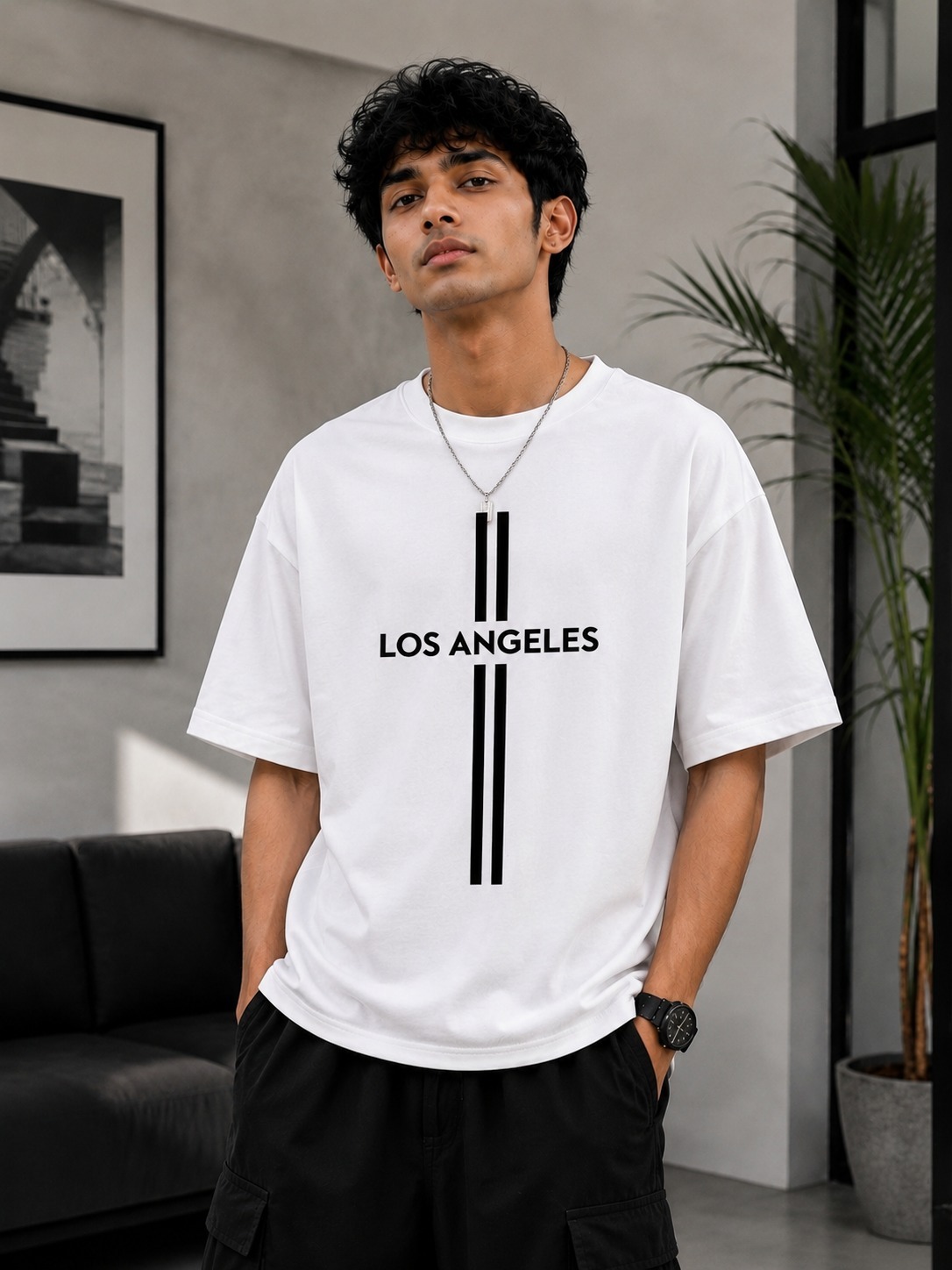 Premium Cotton Drop Shoulder Tshirt_img_8