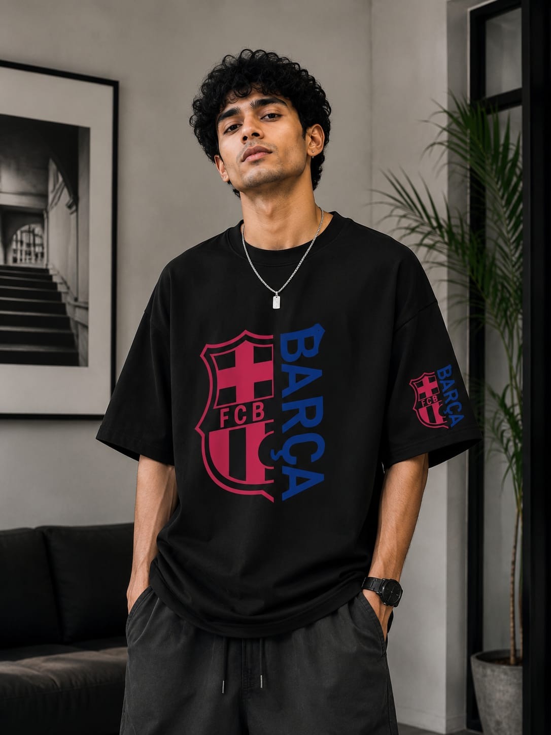 Premium Cotton Drop Shoulder Tshirt_img_2