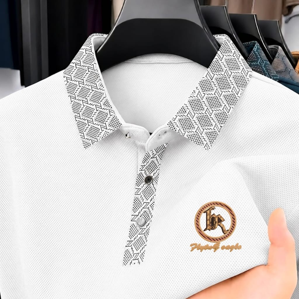 Premium Polo Shirt with China Sticker_img_3