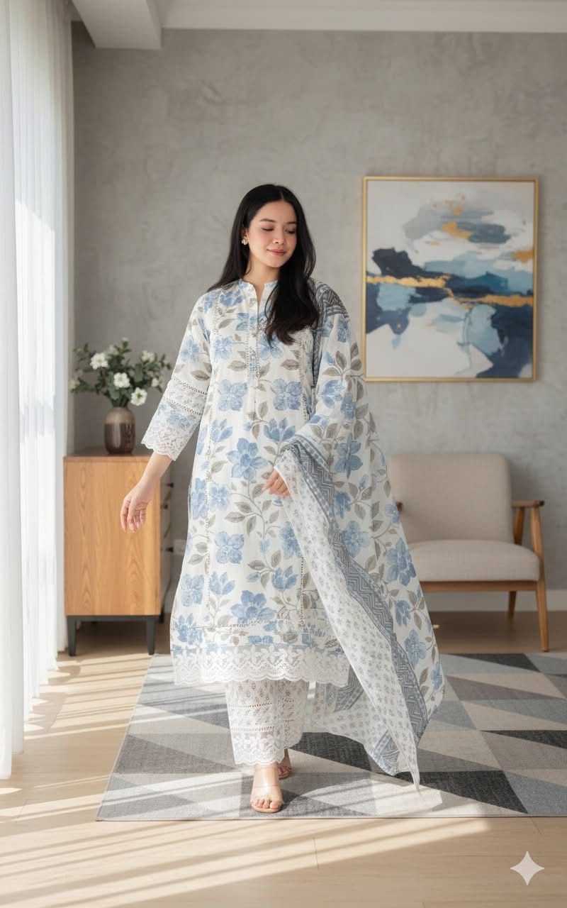 Pocket Kurti Three Piece_img_1