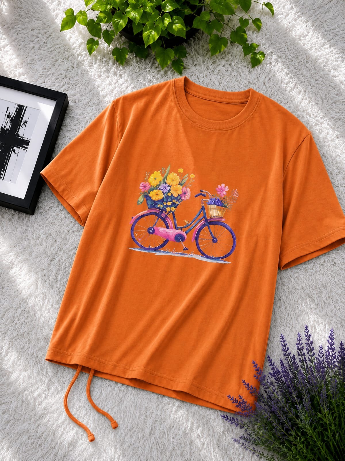 Stylish Ladies Drop Shoulder Tshirt_img_11